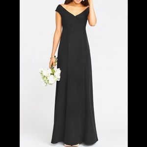 Show Me Your MuMu Zurich Knot Bridesmaid Gown Formal Maxi Wedding S